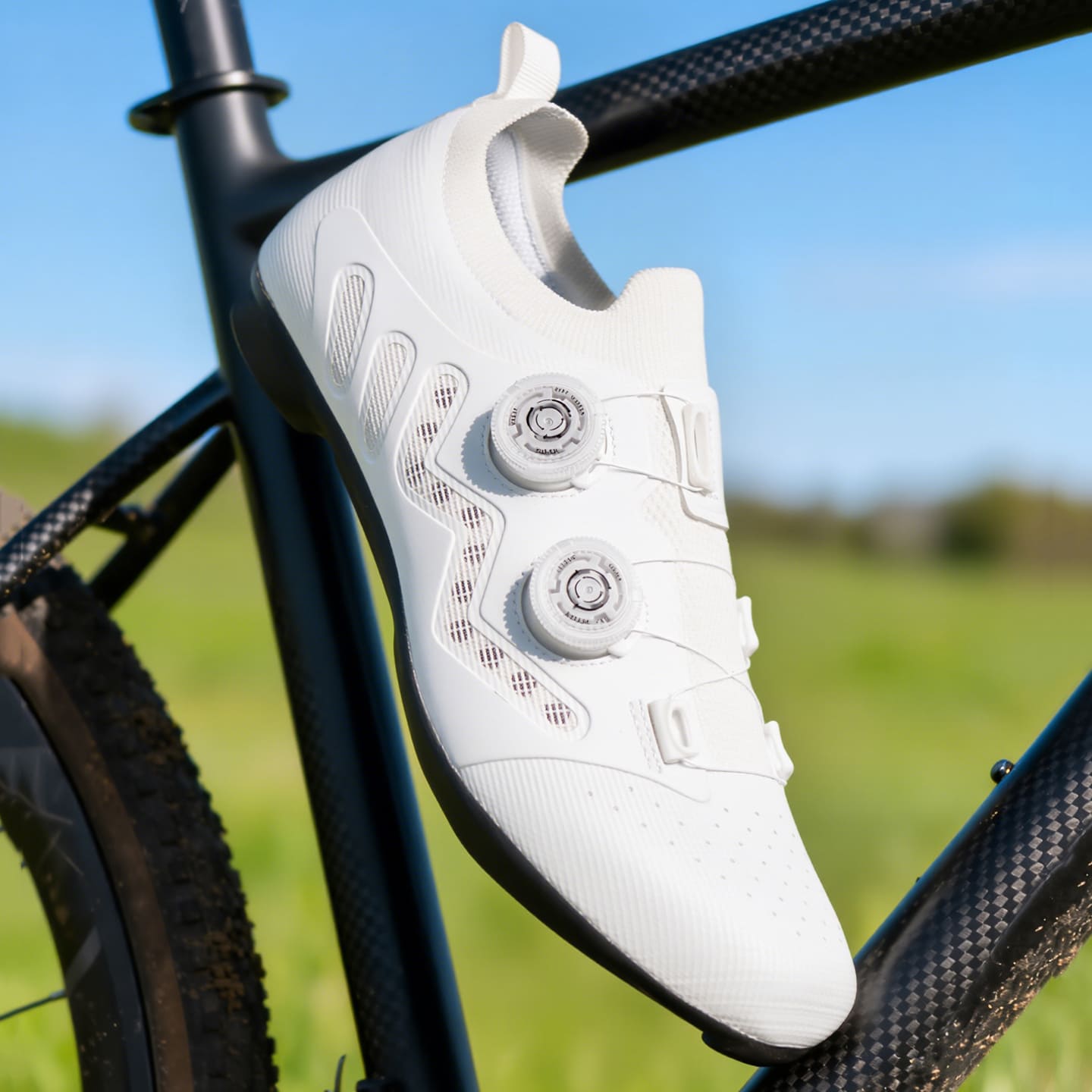 Compatible with  Indoor and Outdoor Road Bike Riding Shoes