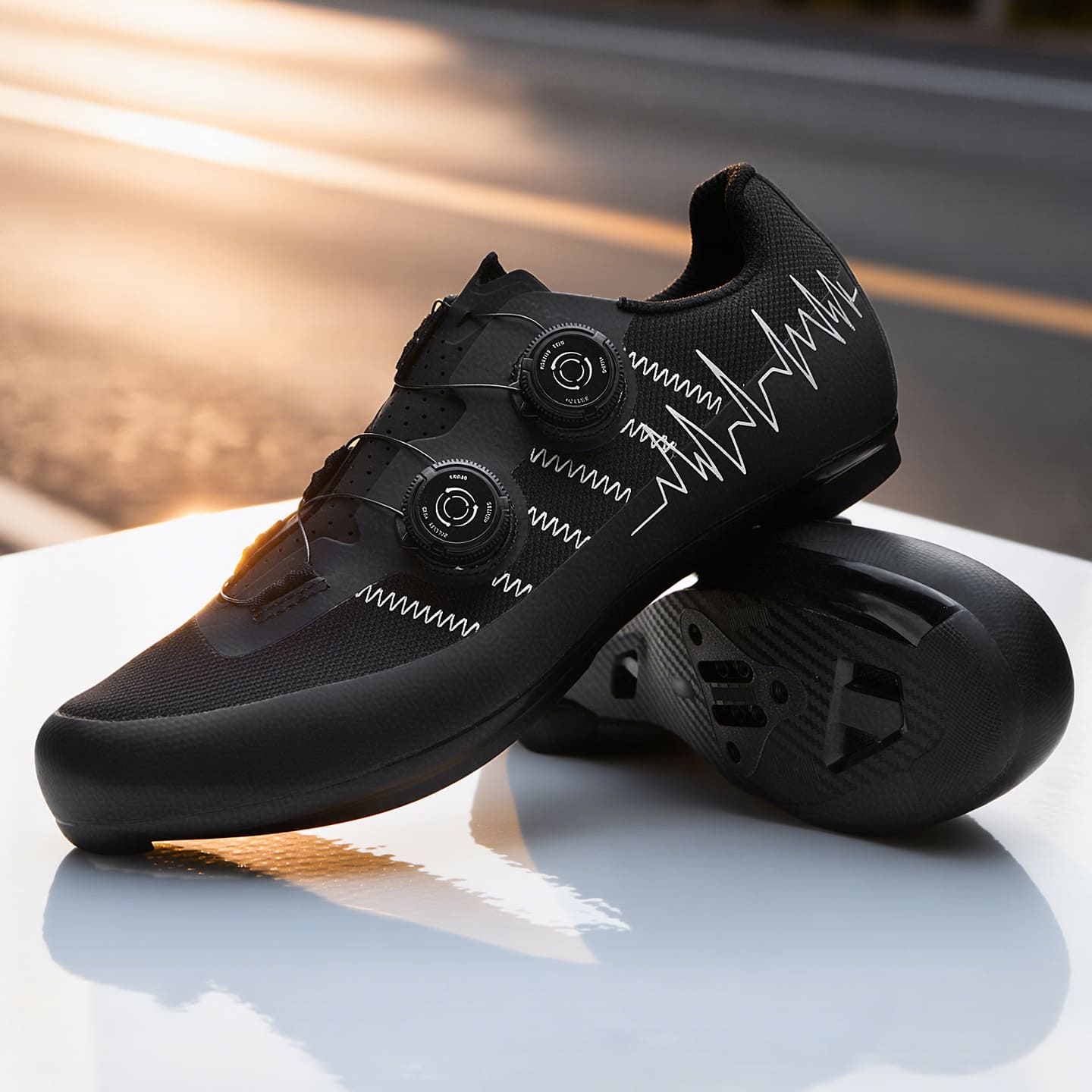Compatible with  Indoor and Outdoor Road Bike Riding Shoes