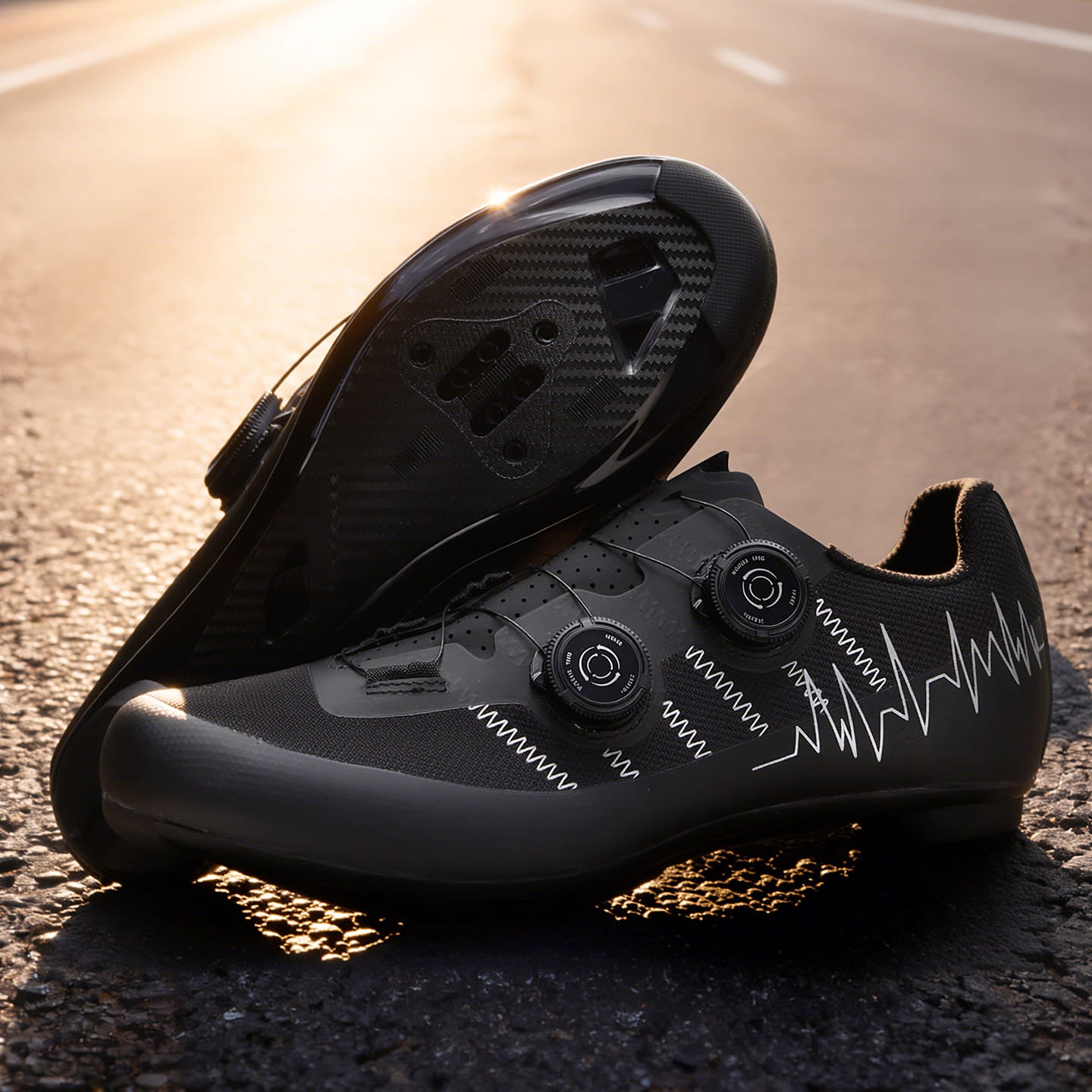 Compatible with  Indoor and Outdoor Road Bike Riding Shoes