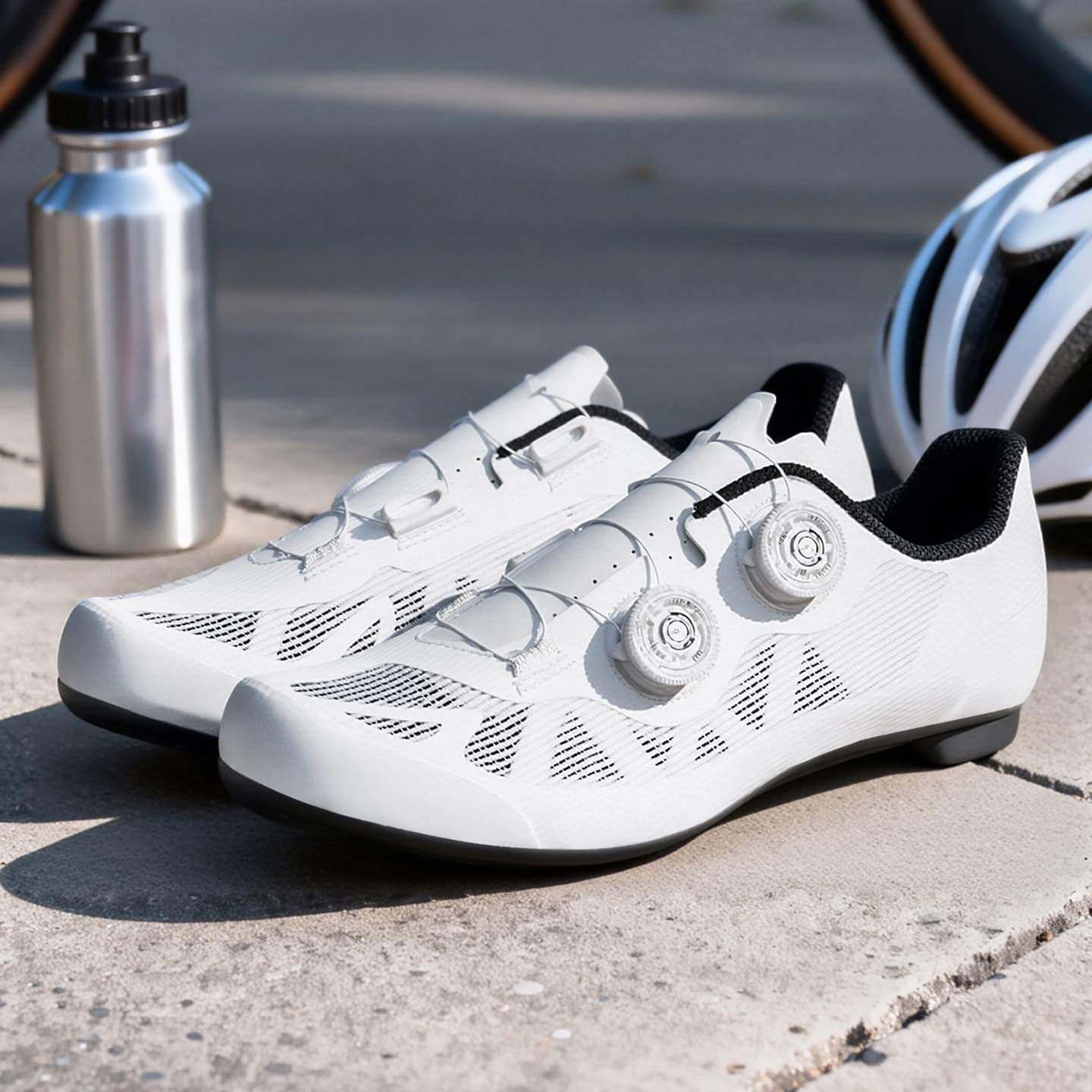 Compatible with  Indoor and Outdoor Road Bike Riding Shoes