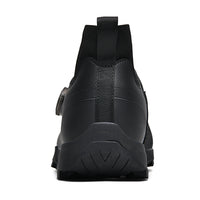 Compatible with Both SPD and Flat Pedals,Mountain Bike Shoes with Single Knob Fastening,for Indoor Outdoor Biking,with SPD Cleats