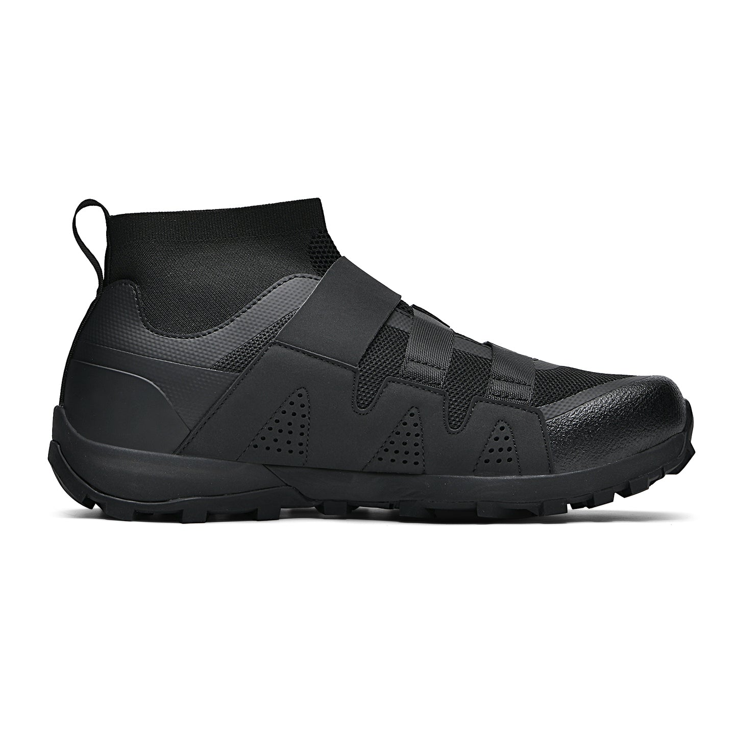 Compatible with Both SPD and Flat Pedals,Mountain Bike Shoes with Single Knob Fastening,for Indoor Outdoor Biking,with SPD Cleats